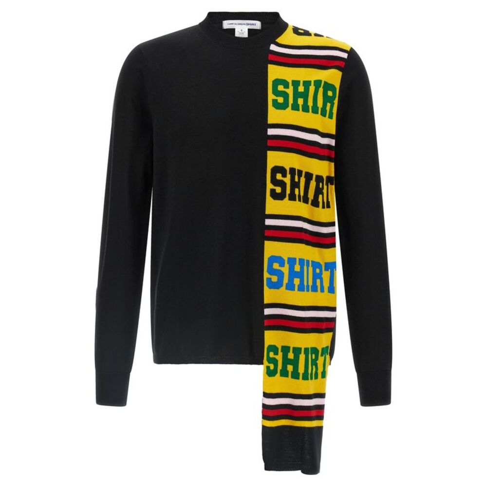 Comme Des Garçons Black Acetate Men's Cardigan